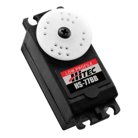 2023 News HiTec HS-77BB Low Profile Servo for RC Aircraft Wing Tail Boats Cars 5.5kg.cm 35g Torque for Radio Control Hobby Parts